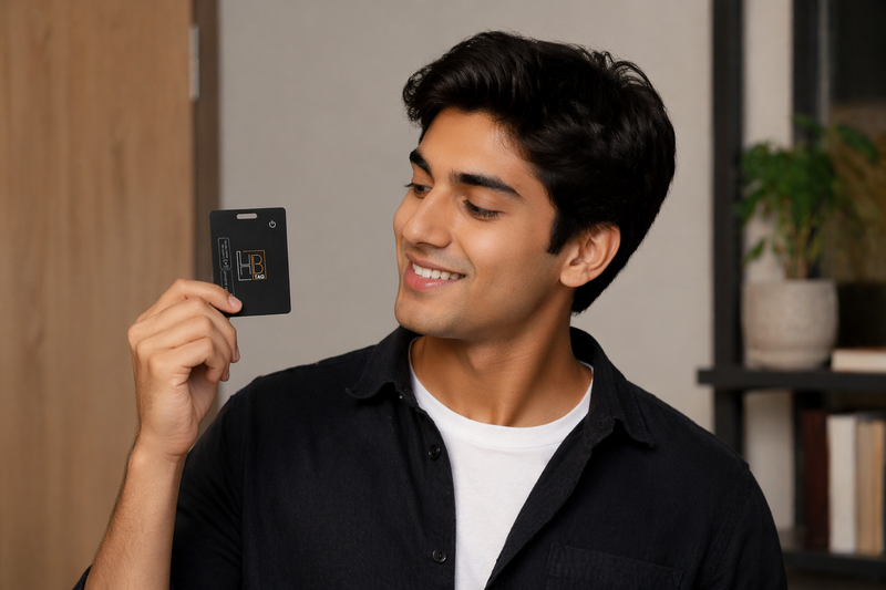 HB TAG Smart Tracking Card: Never Lose What Matters Again