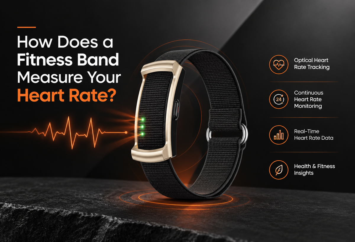 How Does a Fitness Band Measure Your Heart Rate?
